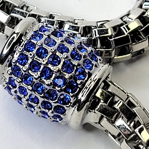Blue Crystal Magnetic Bracelet - Picture 2 of 10